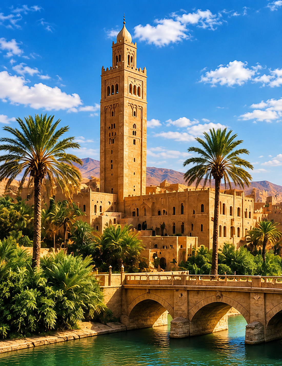 Biskra oasis