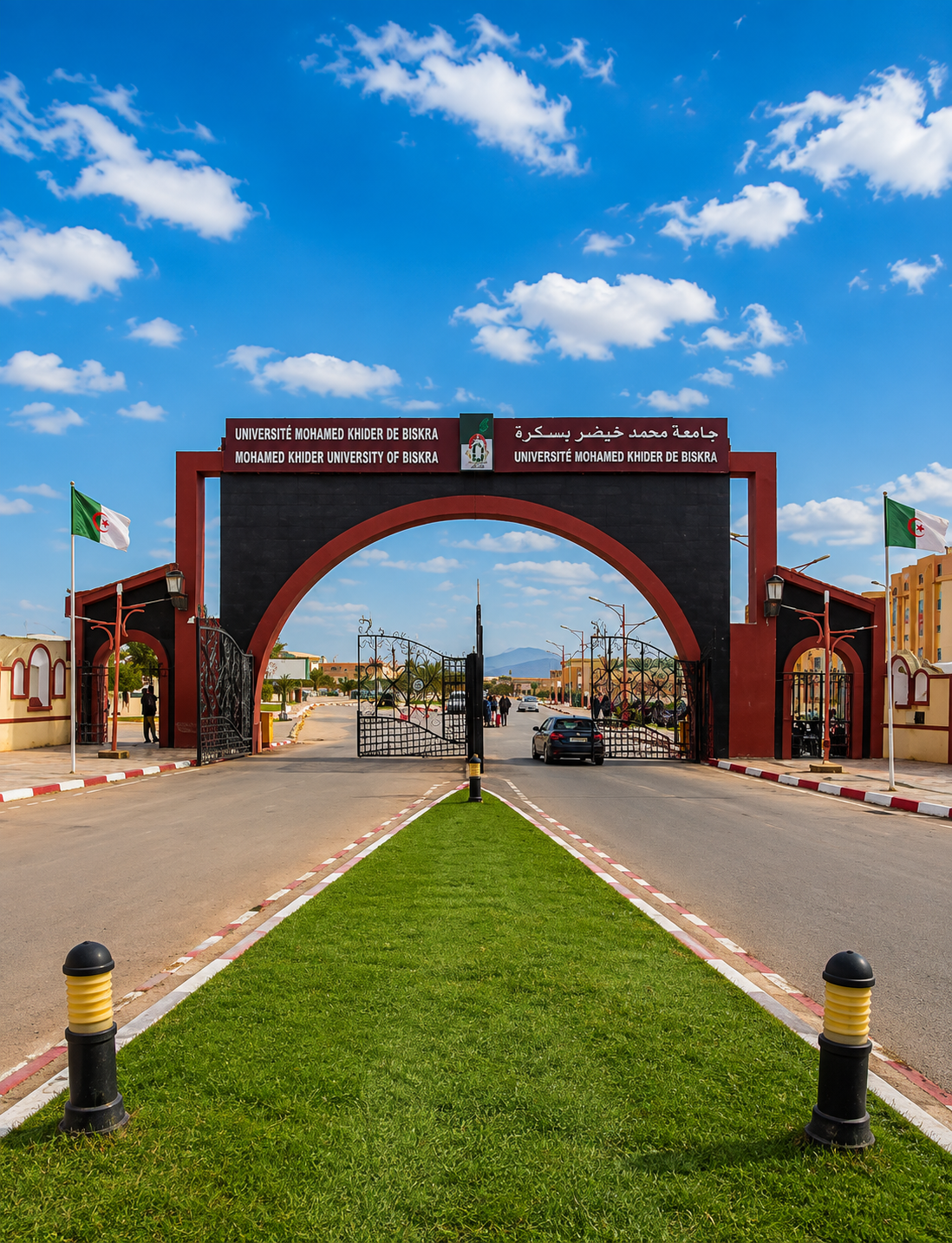 Gateway of the University of Mohamed Khider Biskra